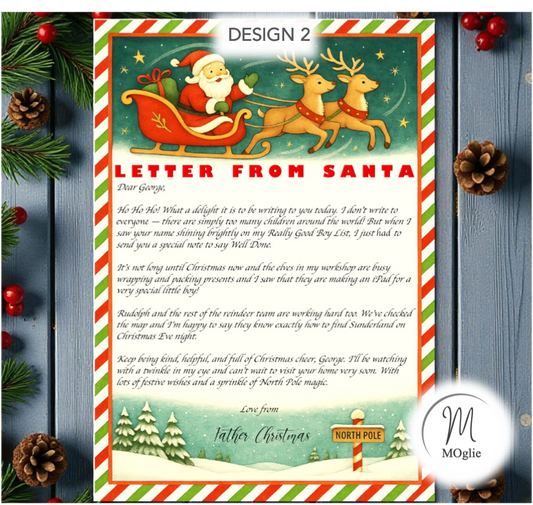 Personalised Letter from Santa – Magical Christmas Letter 2