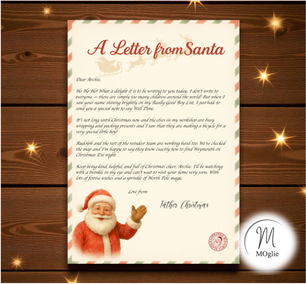 Personalised Letter from Santa – Magical Christmas Letter 3