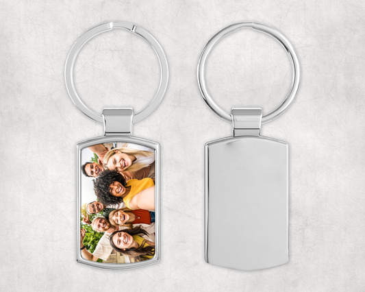 Personalised Photo Keyring – Custom Picture Keepsake