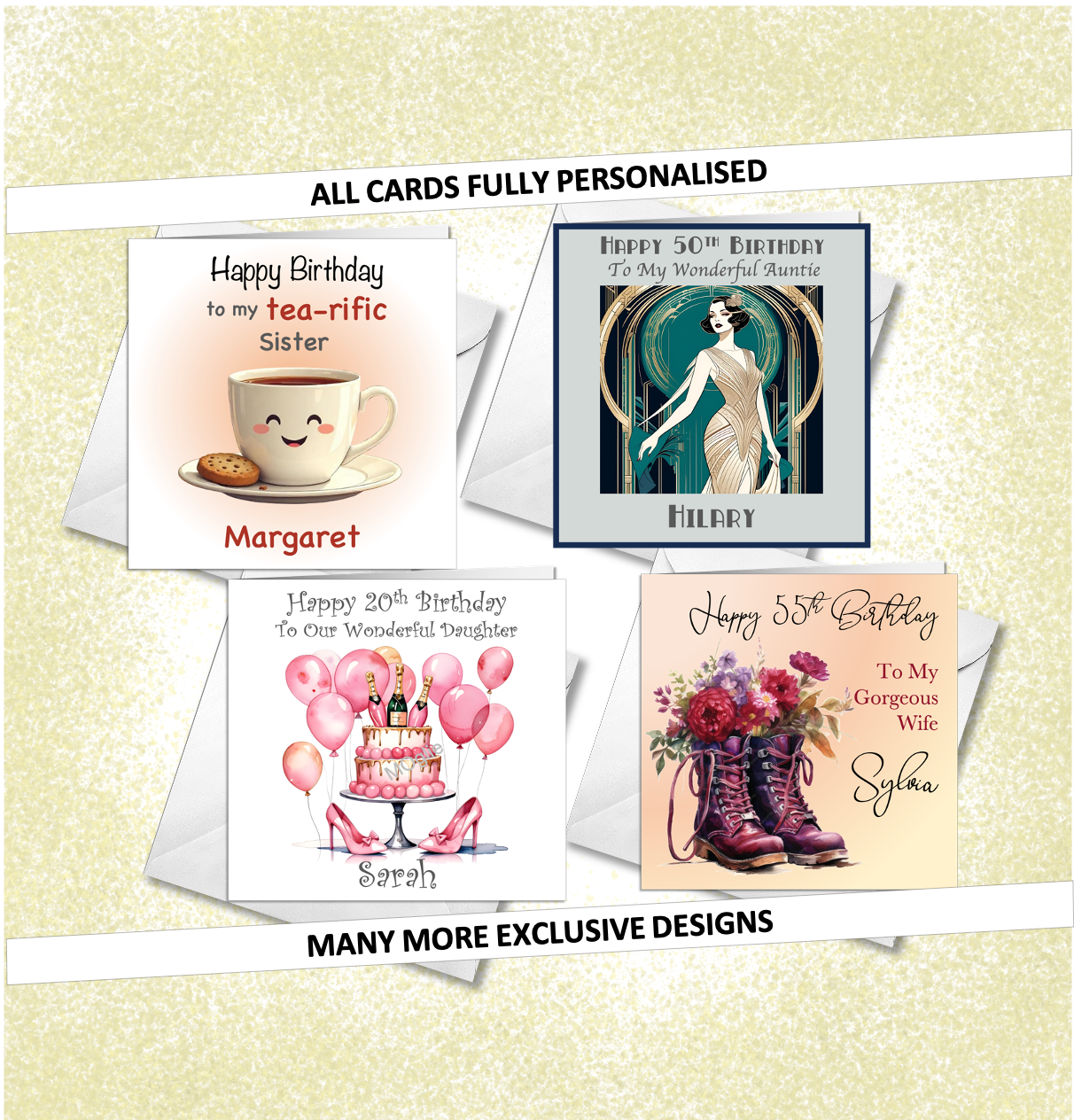 Birthday Cards - For Her