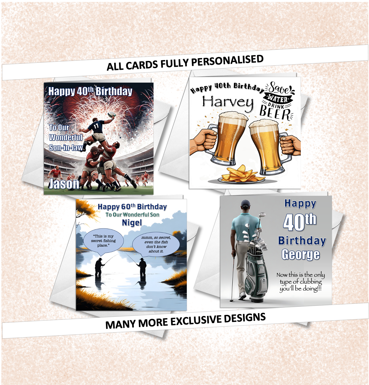 Birthday Cards - For Him