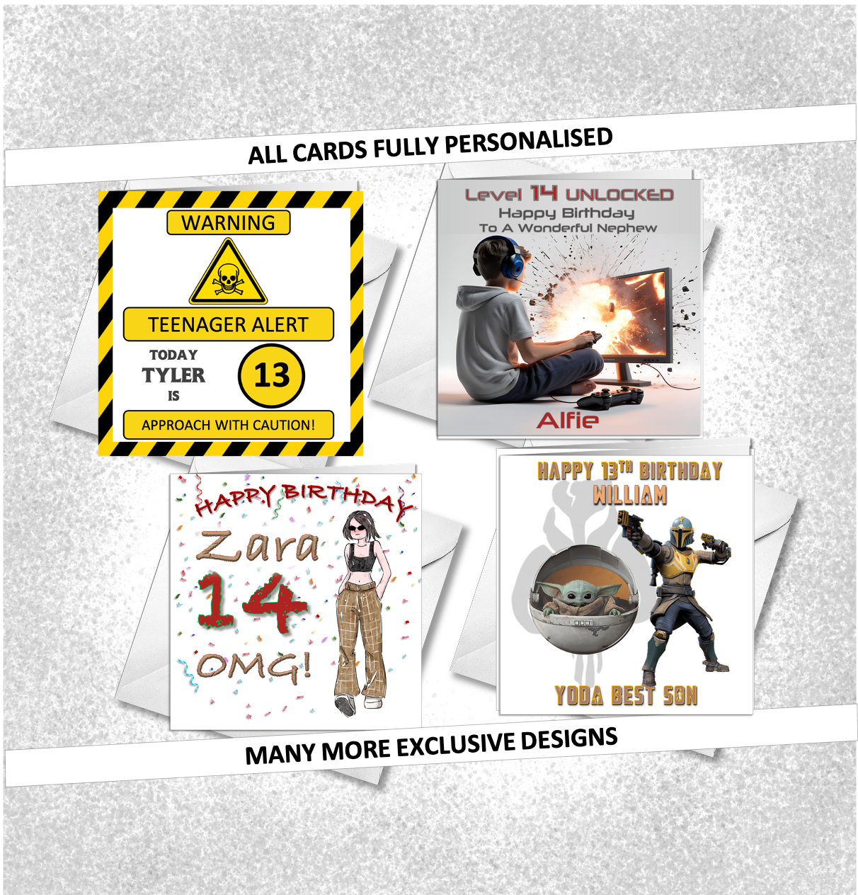 Birthday Cards - Teenagers