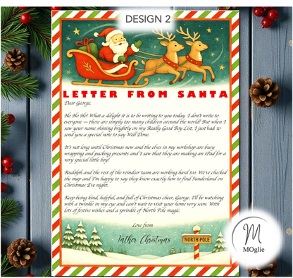 Personalised Letter from Santa – Magical Christmas Letter 2