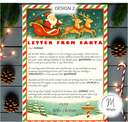 Personalised Letter from Santa – Magical Christmas Letter 2