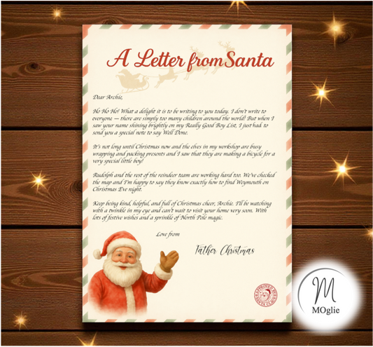 Personalised Letter from Santa – Magical Christmas Letter 3