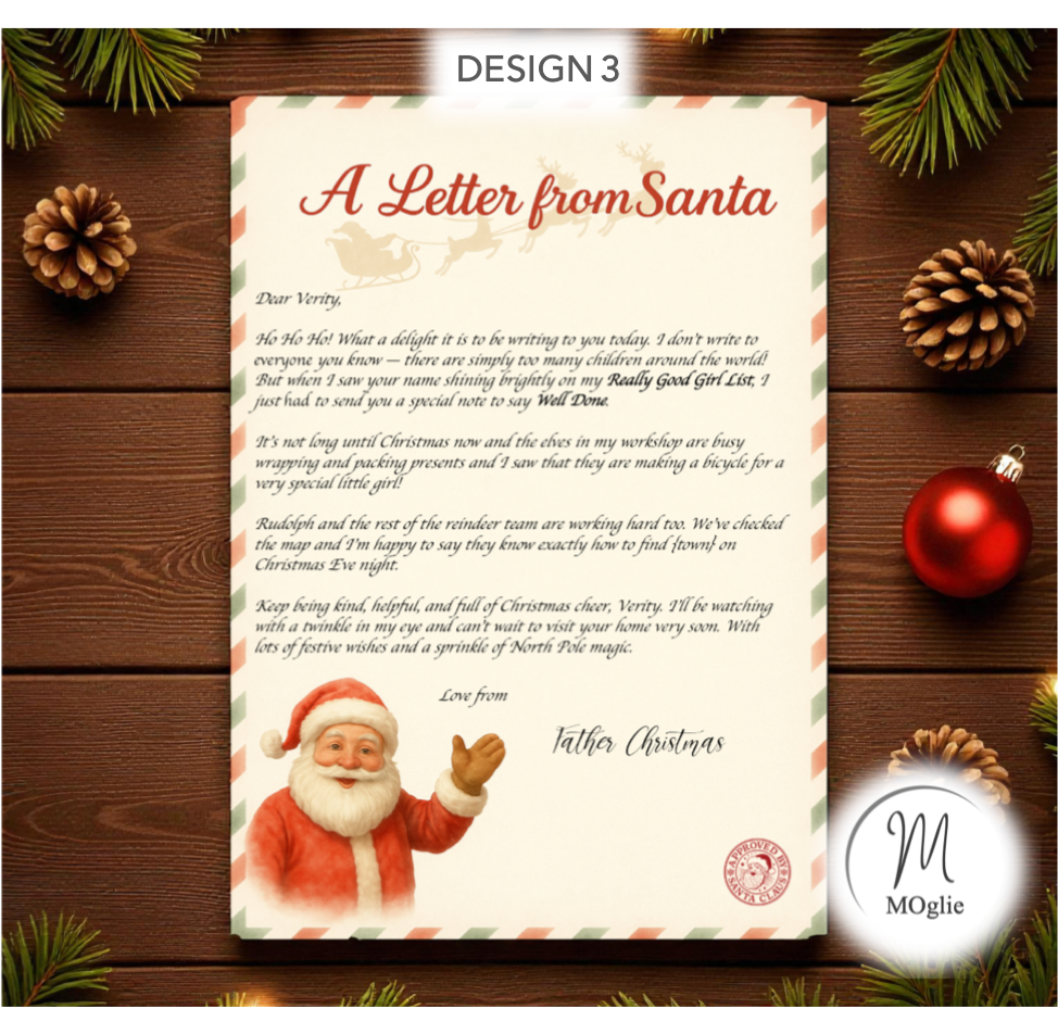 Personalised Letter from Santa – Magical Christmas Letter 3