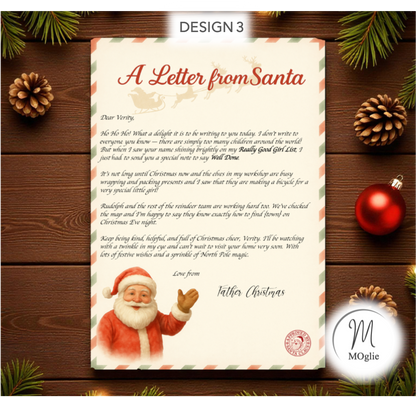 Personalised Letter from Santa – Magical Christmas Letter 3