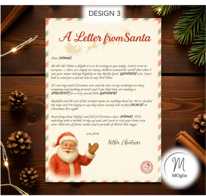 Personalised Letter from Santa – Magical Christmas Letter 3