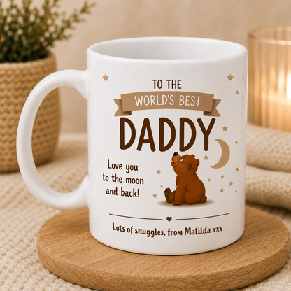 Personalised Father’s Day Card – Love You to the Moon and Back