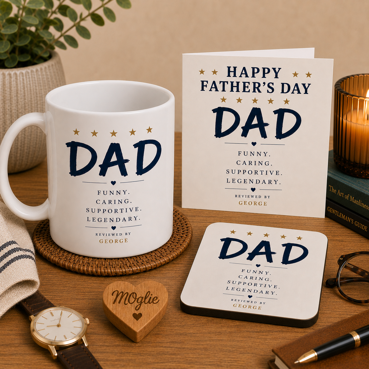 Personalised Father’s Day Card – Funny 5 Star Review