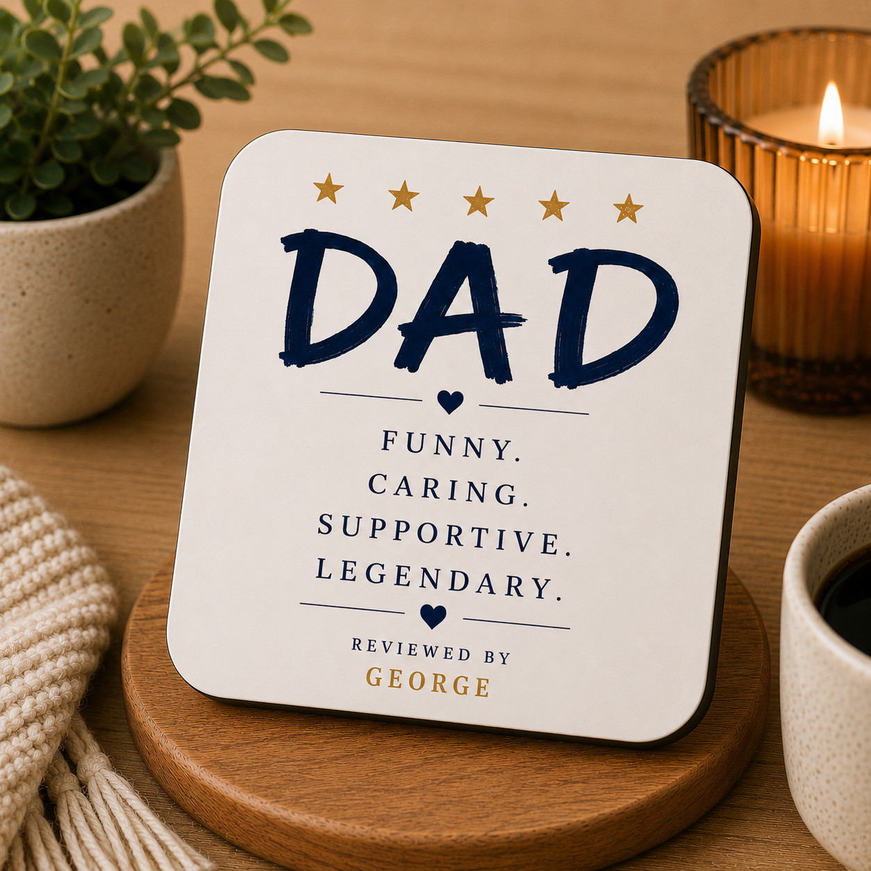Personalised Father’s Day Card – Funny 5 Star Review