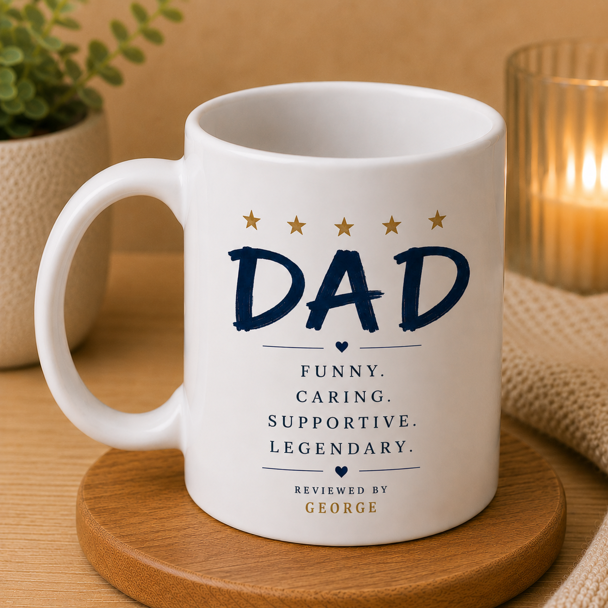 Personalised Father’s Day Card – Funny 5 Star Review