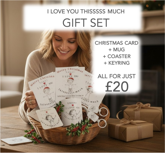 “I Love You Thisssss Much” Personalised Gift Bundle