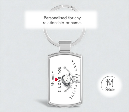 Mummy - I Love You Thissssss Much Keyring - from girl