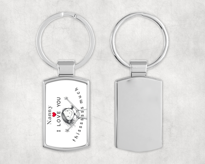 Nanny - I Love You Thissssss Much Keyring - from girl