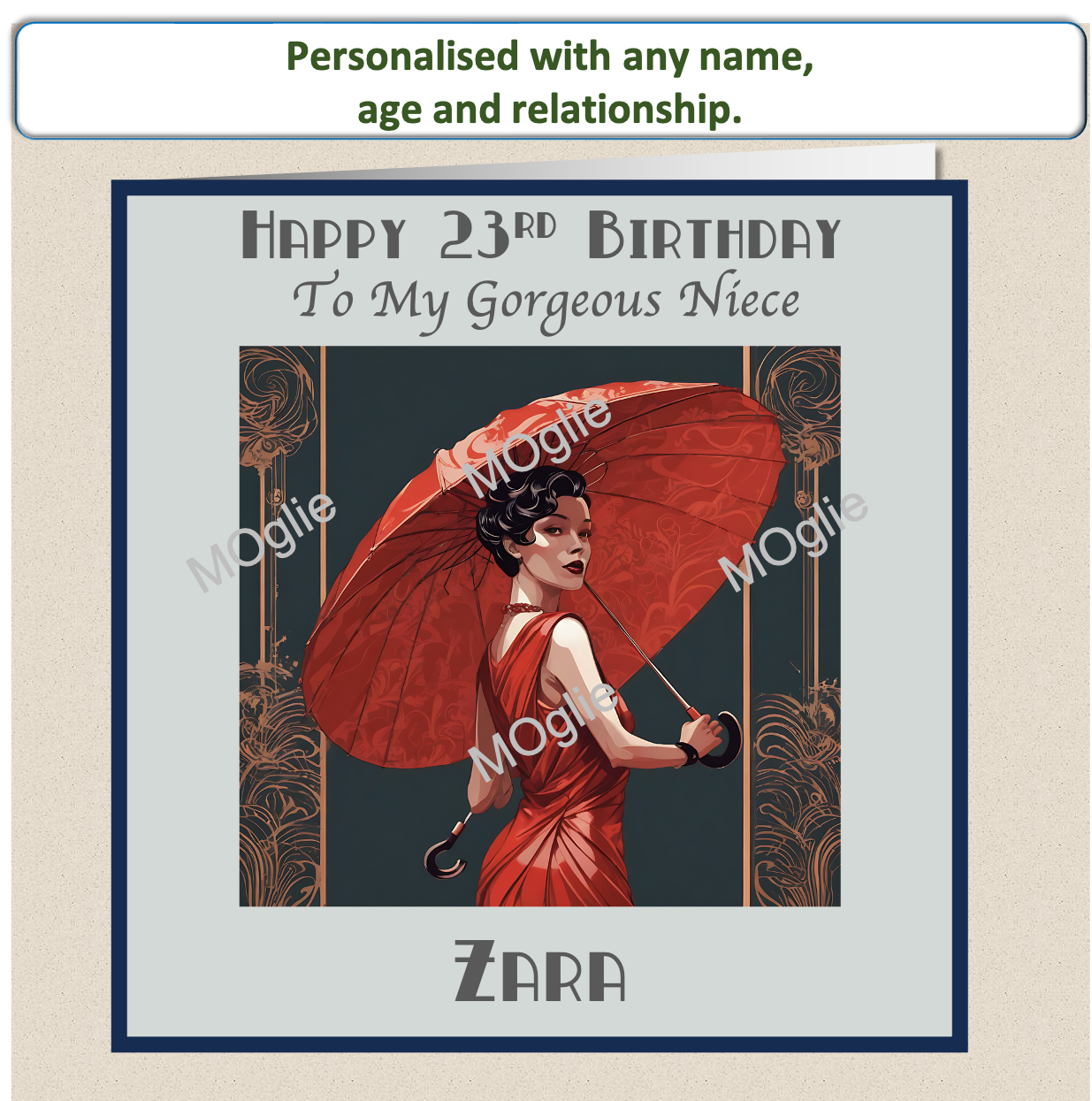 art deco lady, red peacock flapper dress, elegant vintage retro style.